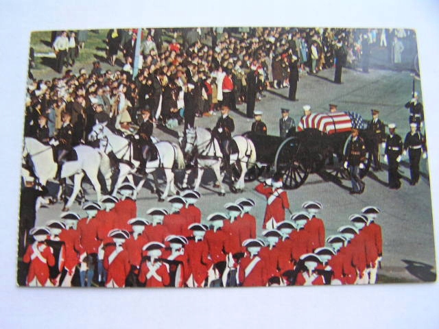 35 PREZYDENT USA JOHN KENNEDY - Uroczystości pogrzebowe 1963