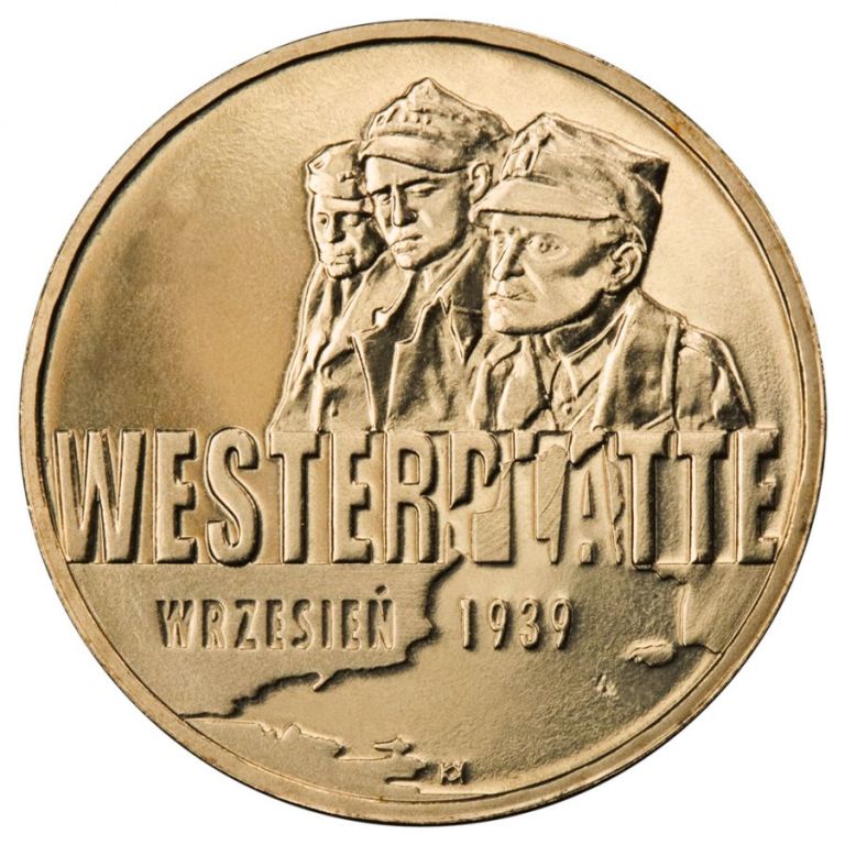 Moneta 2 zł Westerplatte Wrzesień 1939