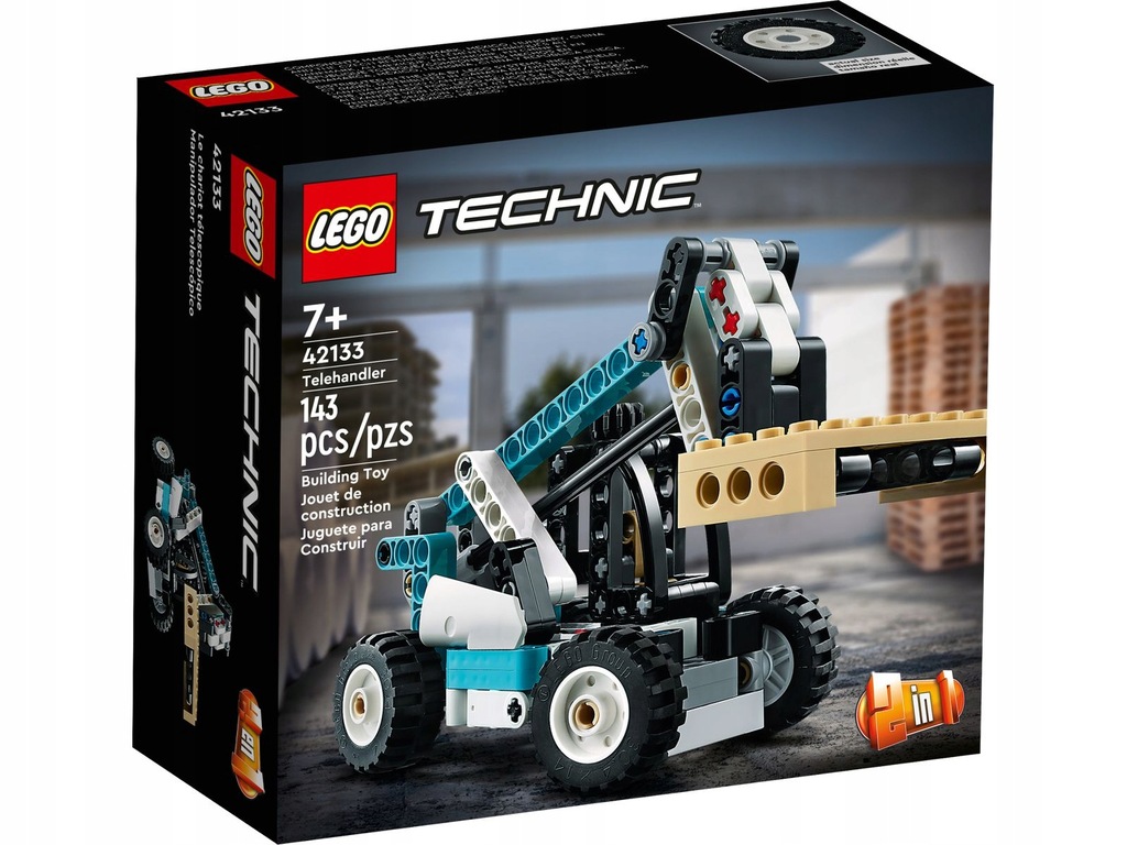 Купить LEGO TECHNIC 42133 Телескопический погрузчик: отзывы, фото, характеристики в интерне-магазине Aredi.ru