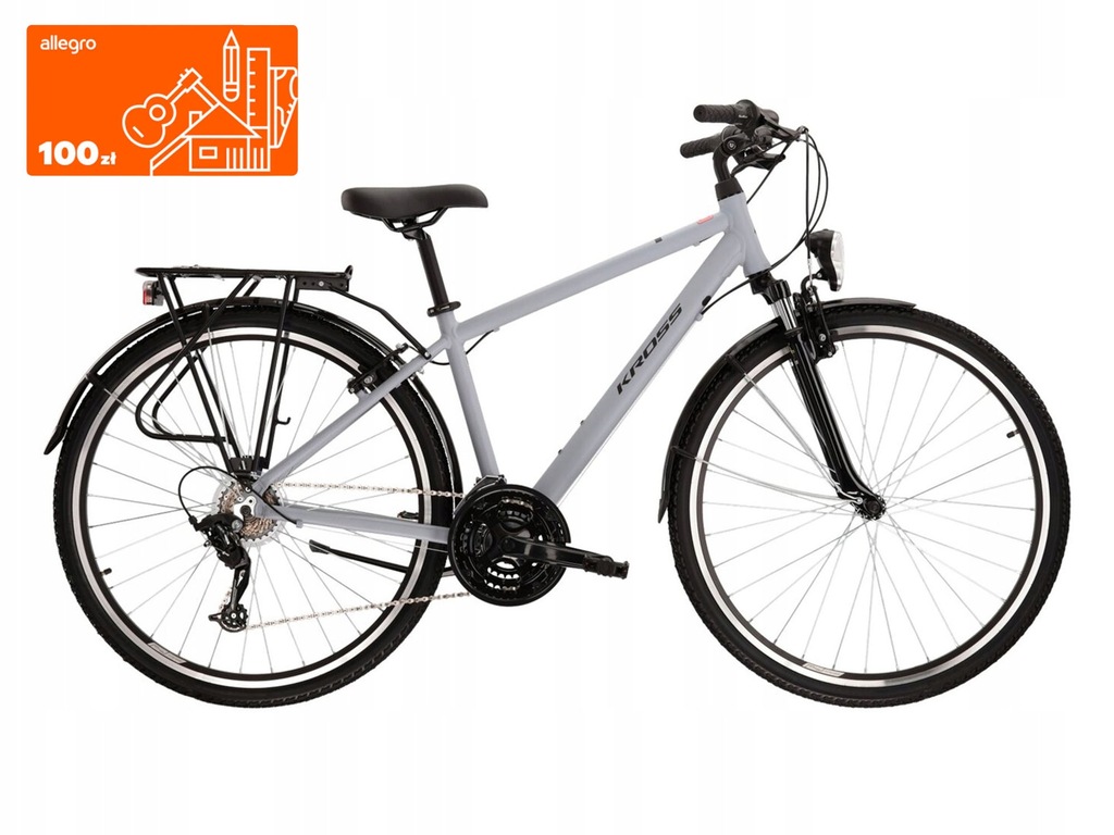 ROWER TREKKINGOWY MĘSKI KROSS TRANS 1.0 S 158170 12800171776