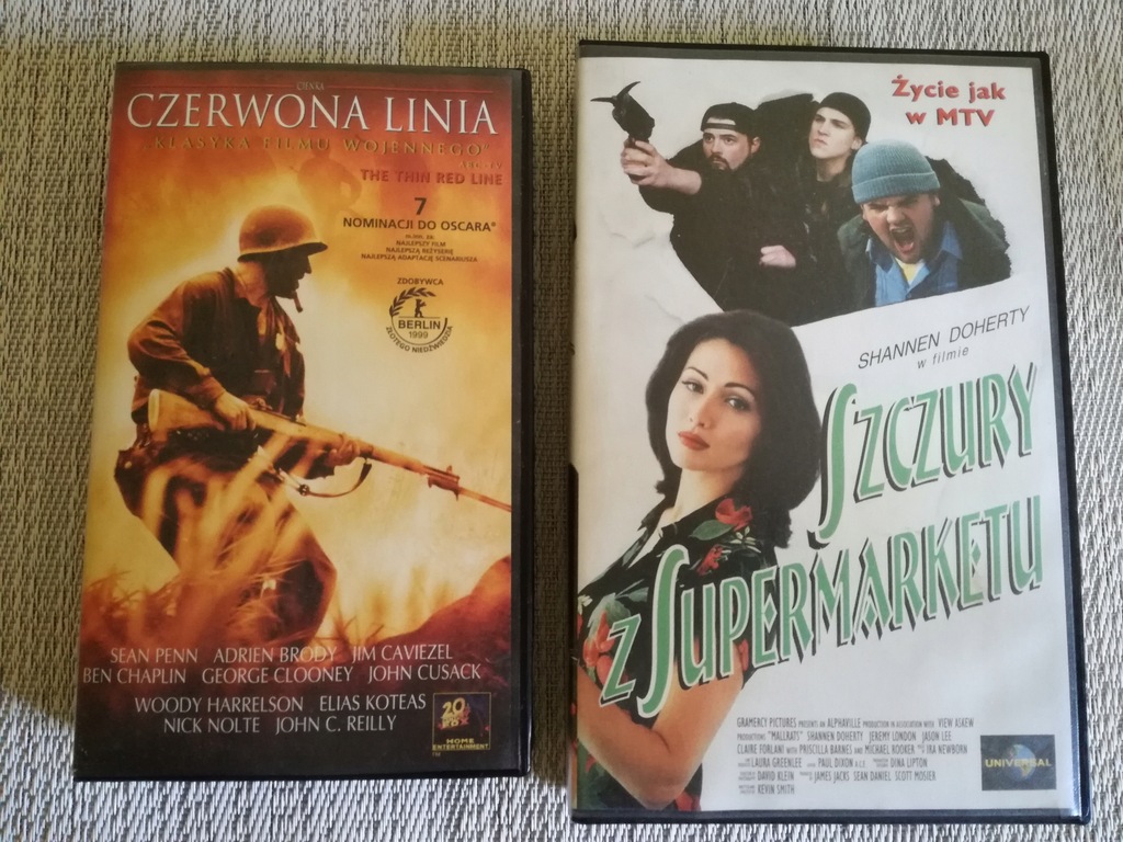 Cienka Czerwona Linia (Kaseta) Film VHS + gratis