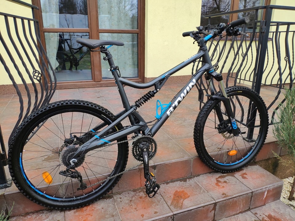 Rower Mtb B Twin Rockrider 500s 26 Xl Oficjalne Archiwum Allegro