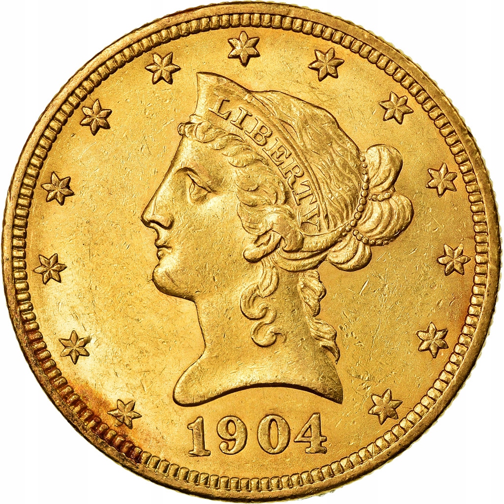 Moneta, USA, Coronet Head, $10, Eagle, 1904, U.S.