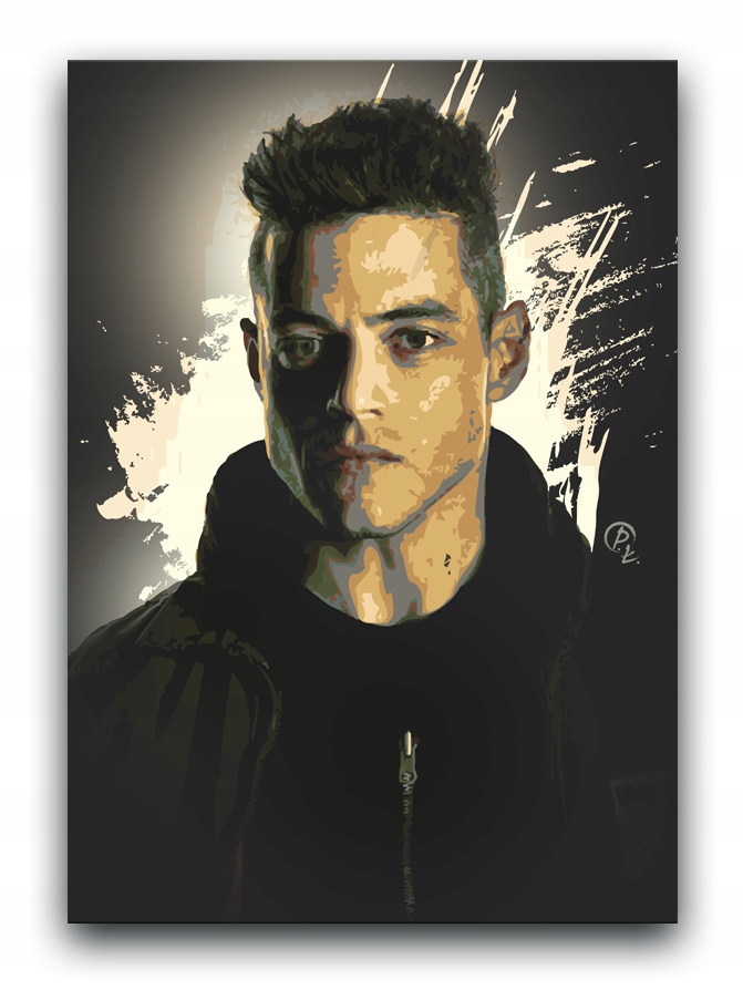 Mr. Robot - OBRAZ 80x60 - canvas