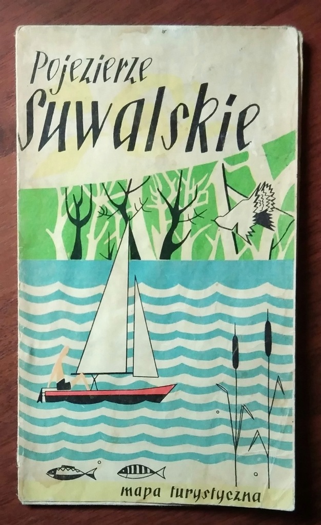 POJEZIERZE SUWALSKIE mapa 1973 r. 11112826062 oficjalne archiwum