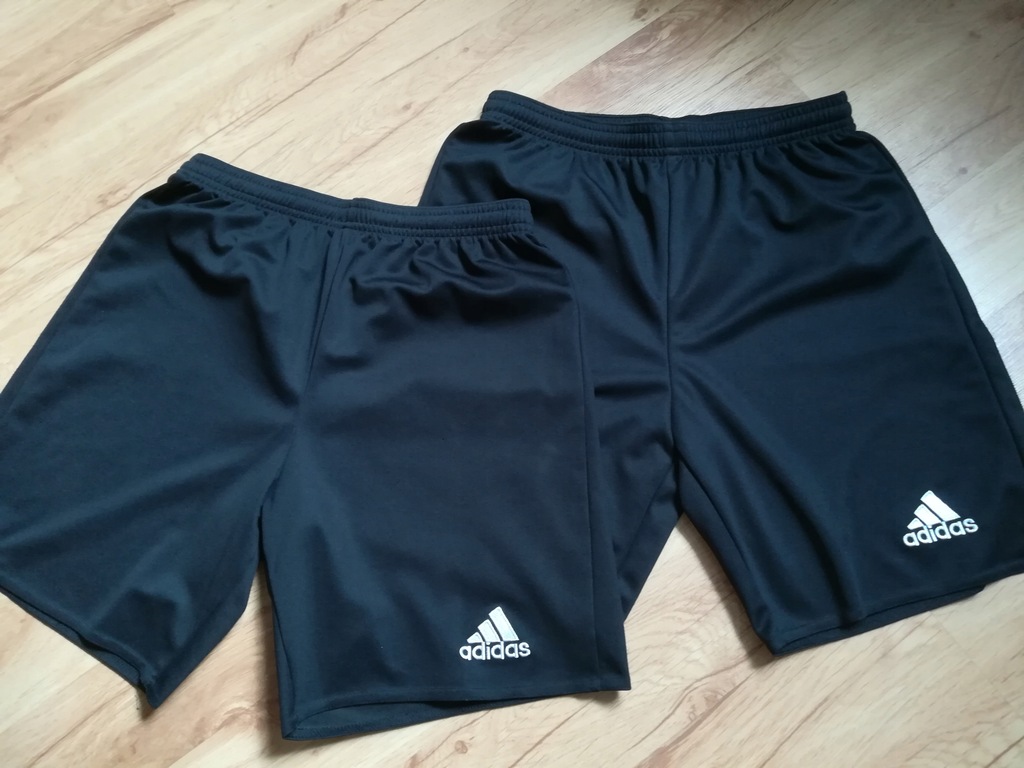 spodenki adidas 2 sztuki treningowe 164 czarne