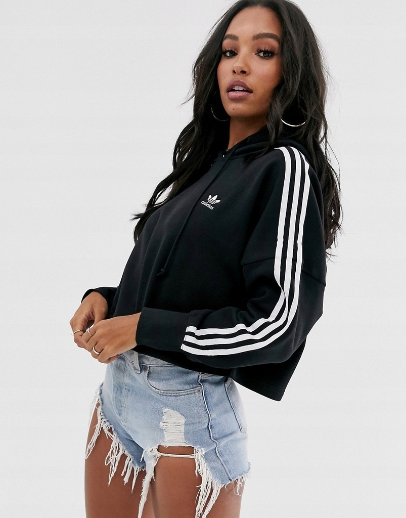 bluza damska adidas cropped hoodie