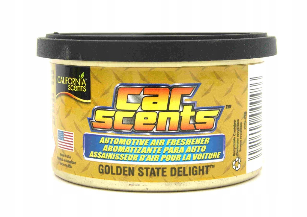 CALIFORNIA CAR SCENTS GOLDEN STATE DELIGHT