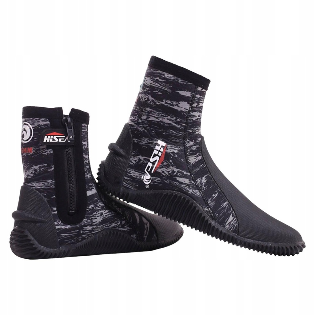 Premium Neoprene Scuba Diving Booties Wetsuit Boots Water 43 25.5-26