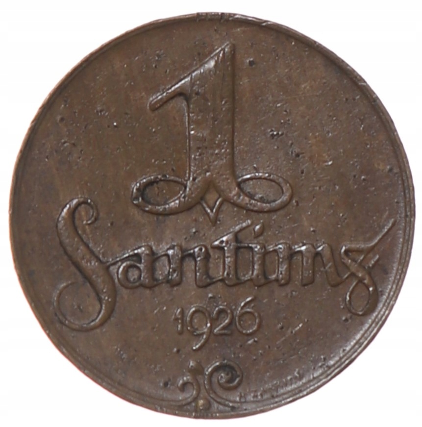 1 santim - Łotwa - 1926 rok