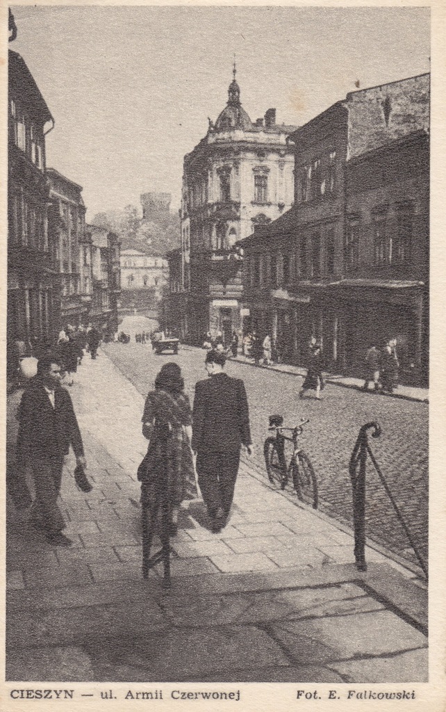 CIESZYN UL. ARMII CZERWONEJ 1950