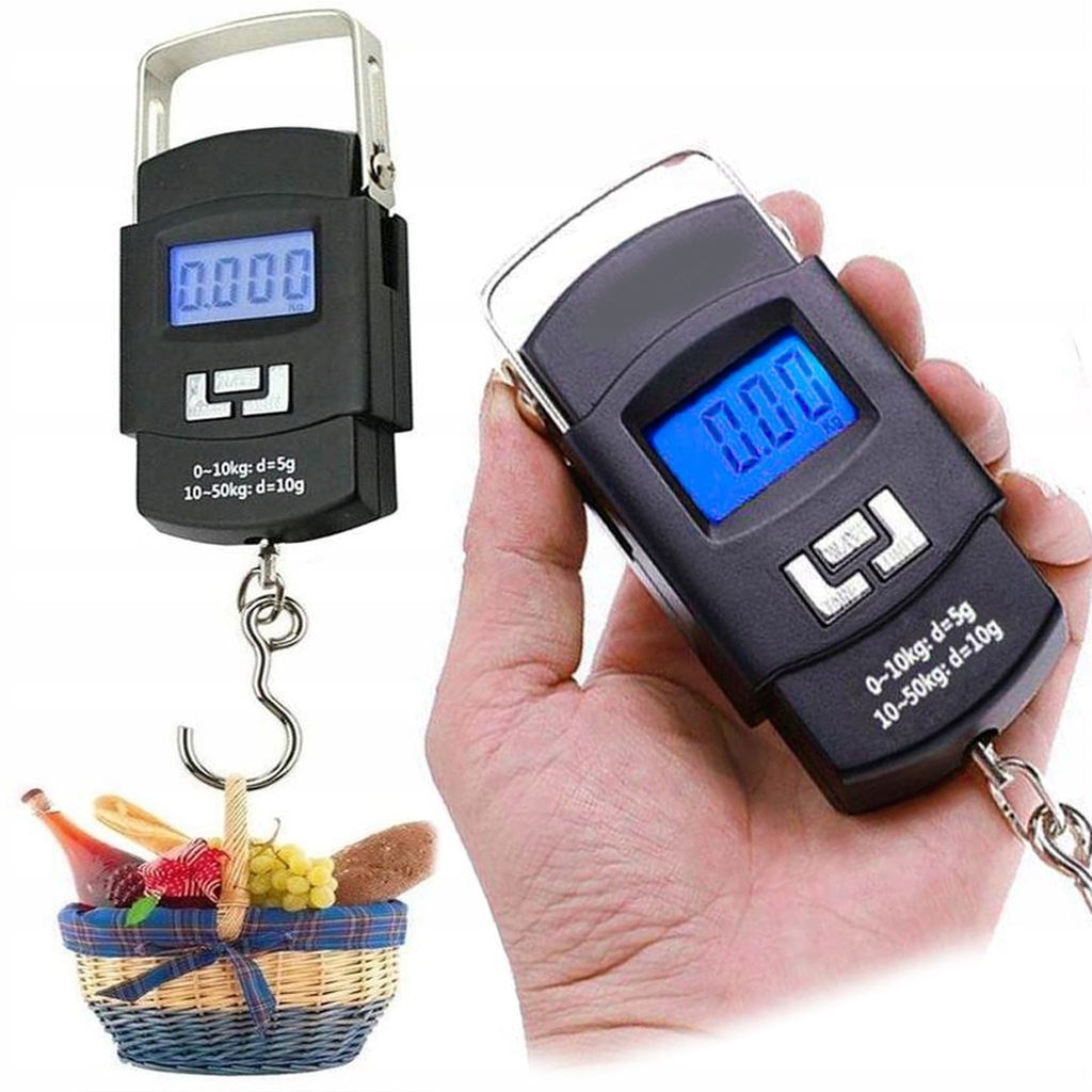 WAGA HAKOWA WĘDKARSKA BAGAŻOWA PODRÓŻNA 50KG 63