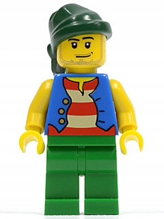 Lego Pirates pi108 Pirat FIGURKA-U