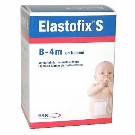 Elastofix S Bandaż rurowy rozmiar B 4 m x 3 cm