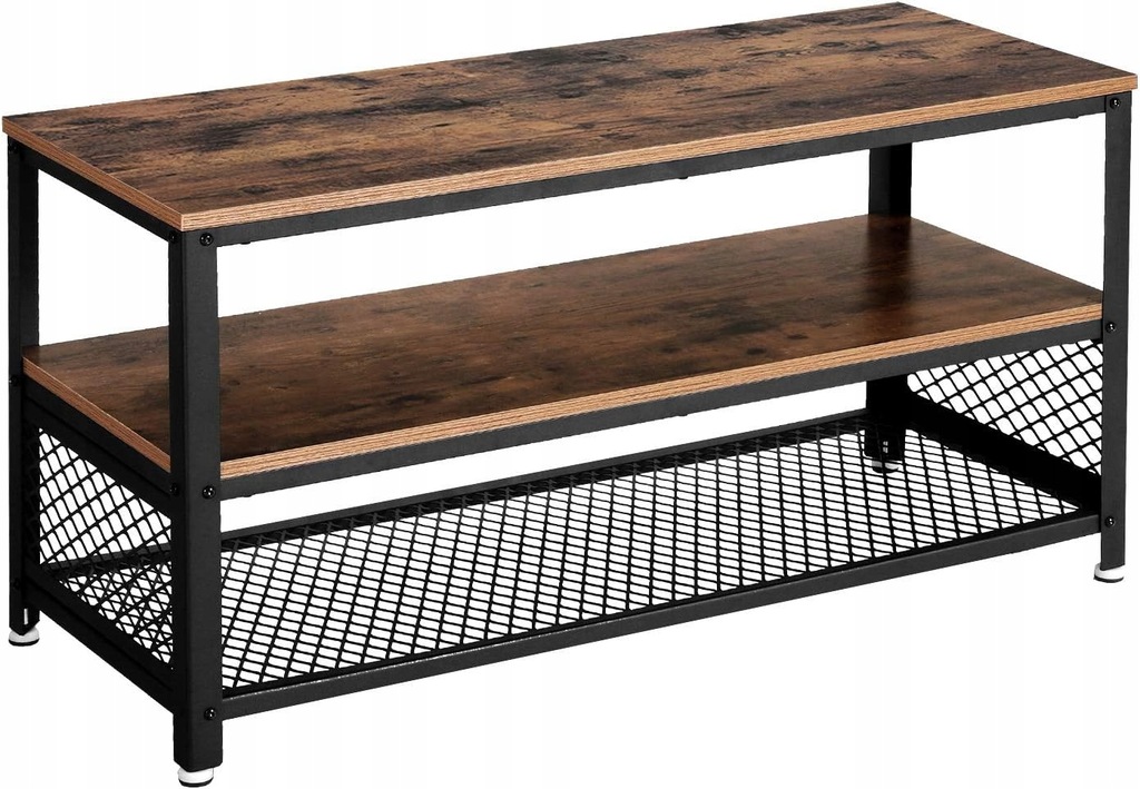 Szafka RTV Stolik pod Telewizor Regał Półka Vintage 100x40x52cm