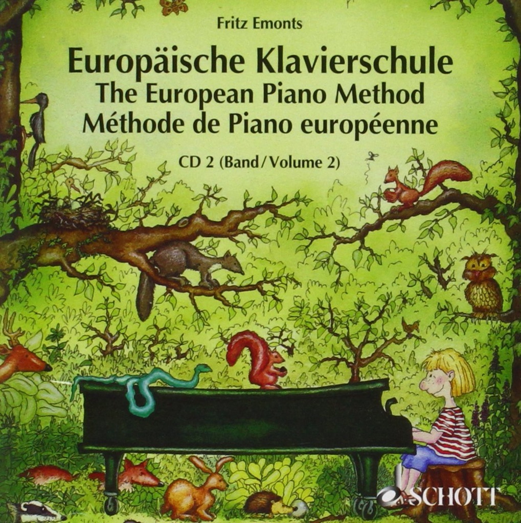 Płyta "Europaische Klavierschule CD 2"