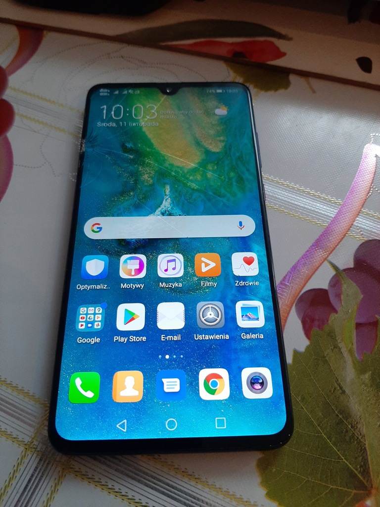 Smartfon Huawei Mate 20 4/128 GB fioletowy