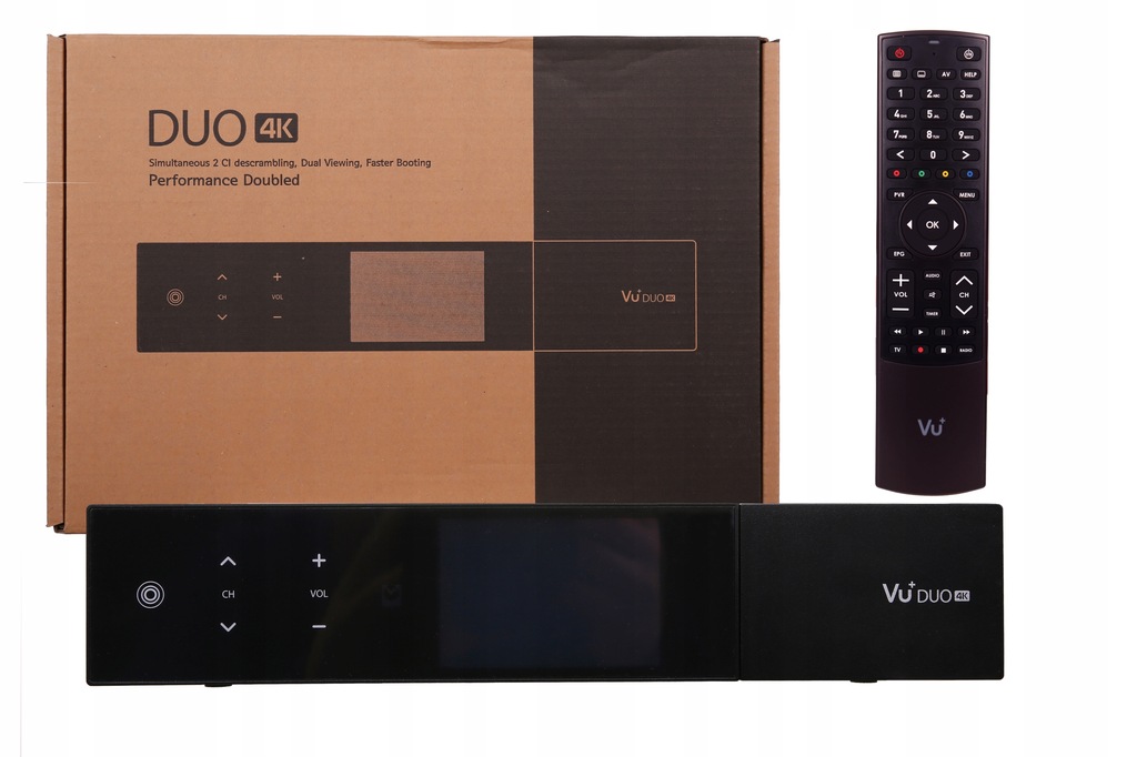 VU+ DUO 4K SE Enigma2 1xDUAL DVBS2X FBC KODI Oscam