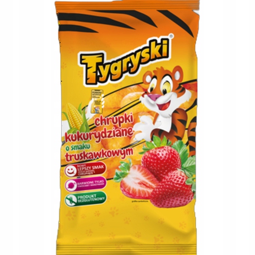Tygryski chrupki kukur/trus70g