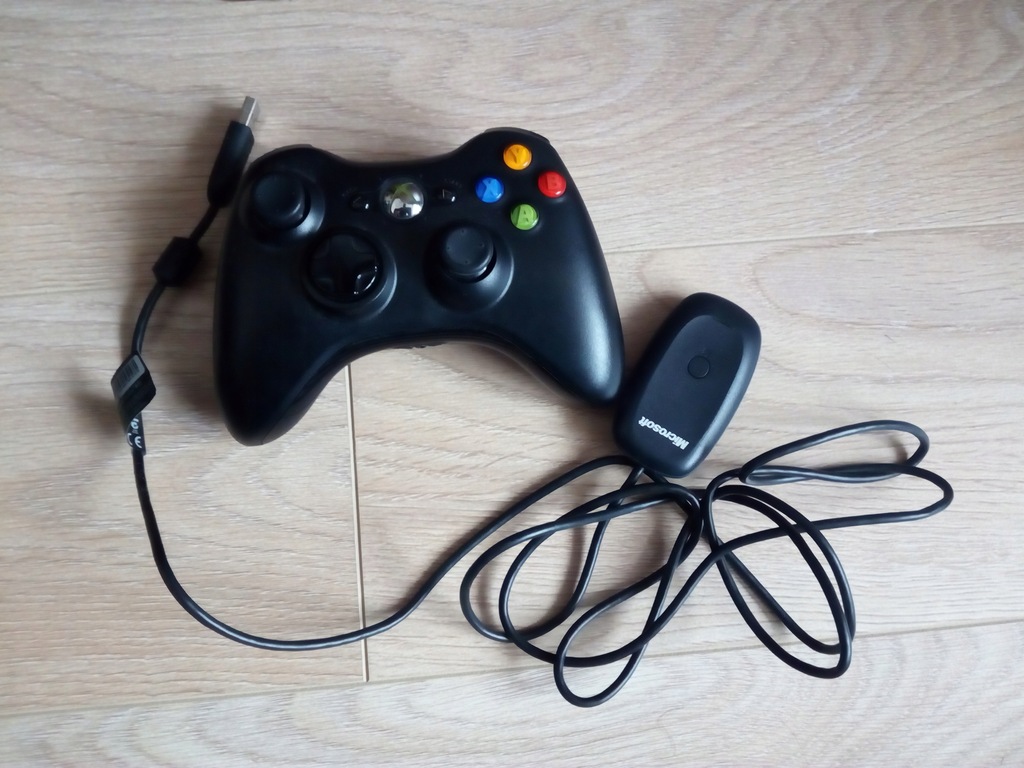 BEZPRZEWODOWY GAMEPAD XBOX 360 PC