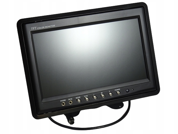 Monitor Renkforce T-900B+Kamera cofania+Kabel 10m