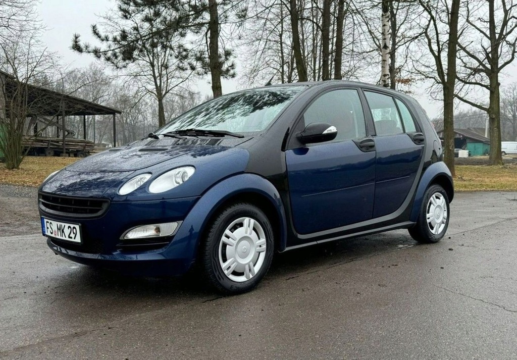 Smart Forfour Bardzo niski przebieg, klimatyzacja, bezwypadkowy