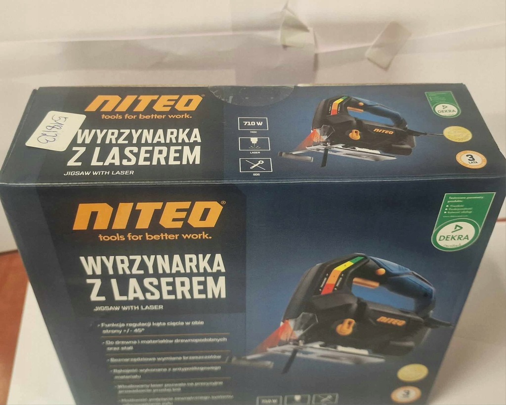 Wyrzynarka Niteo Tools 710 W zasilanie sieciowe