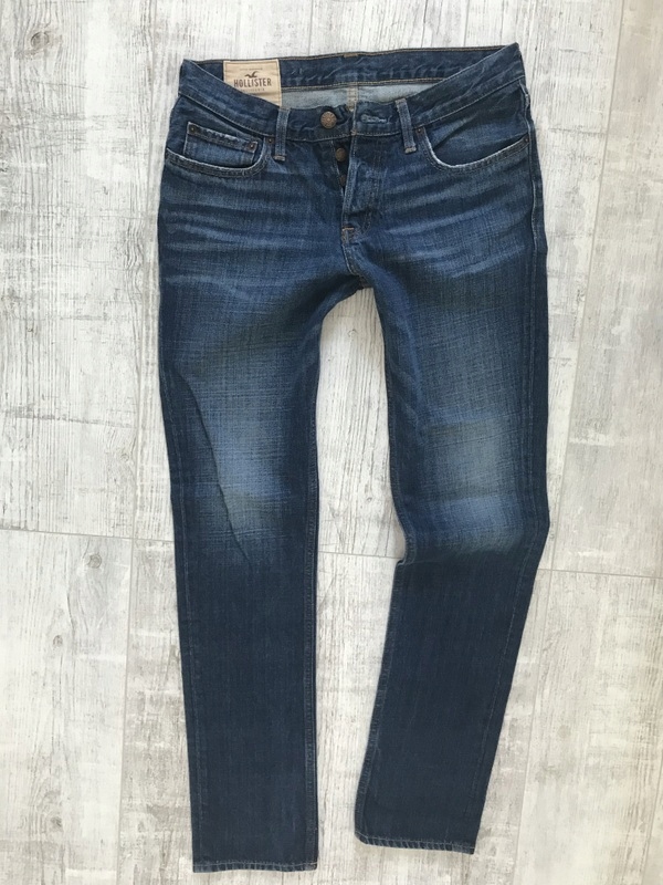 HOLLISTER JEANS RURKI SPODNIE MĘSKIE W32L34