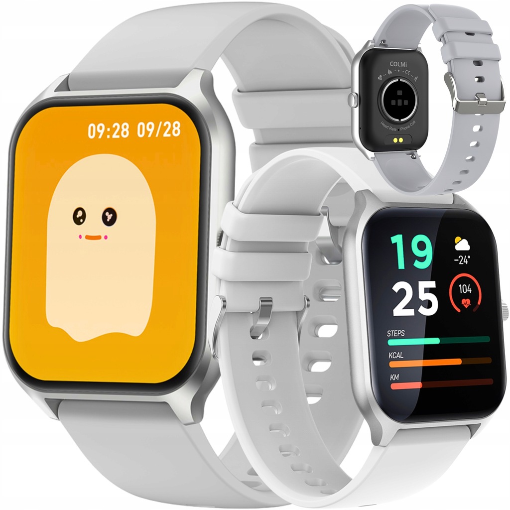 Smartwatch Colmi P60 Zegarek Bluetooth Tft Ip67 Smart Watch Szary