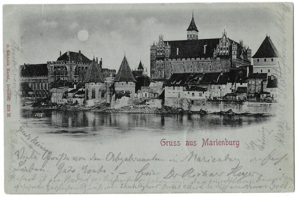 MALBORK - MARIENBURG - ZAMEK - 1899r