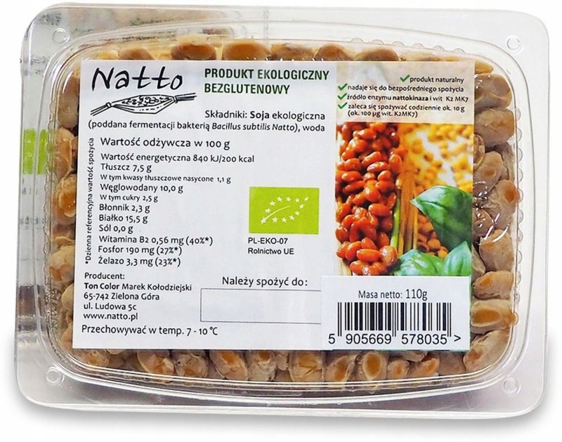 SFERMENTOWANA SOJA (NATTO) BIO 110 g - NATTO