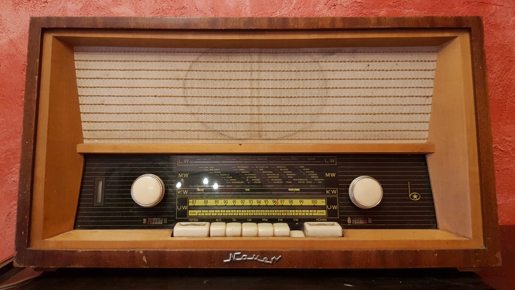 Stare radio lampowe RFT NAUEN BERNAU 8909905073