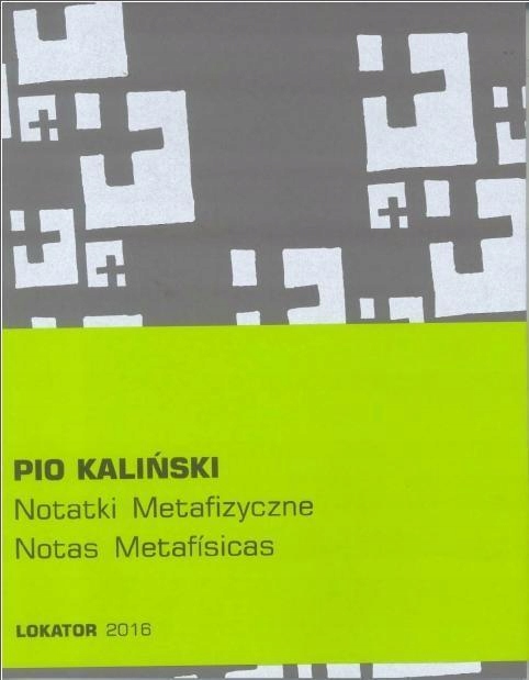 NOTATKI METAFIZYCZNE, PIO KALIŃSKI