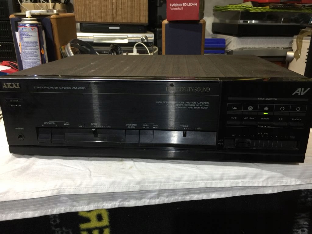 AKAI AM-A505 stereo amplifier wzmacniacz