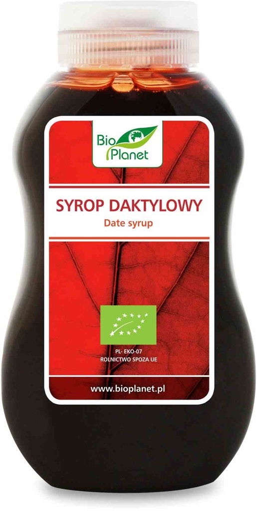 SYROP DAKTYLOWY BIO 350G BIO PLANET EKO SŁODZIK