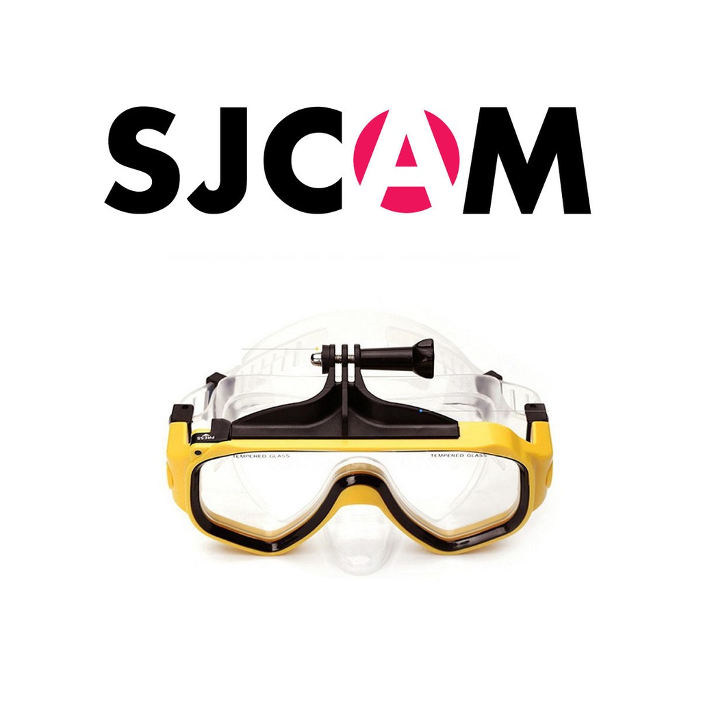 Maska do nurkowania z uchwytem na kamery SJCAM