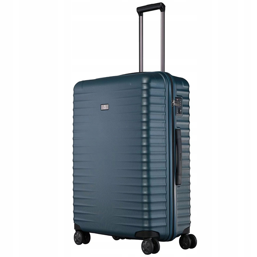 Duża walizka TITAN LITRON 700244-22 Niebieska