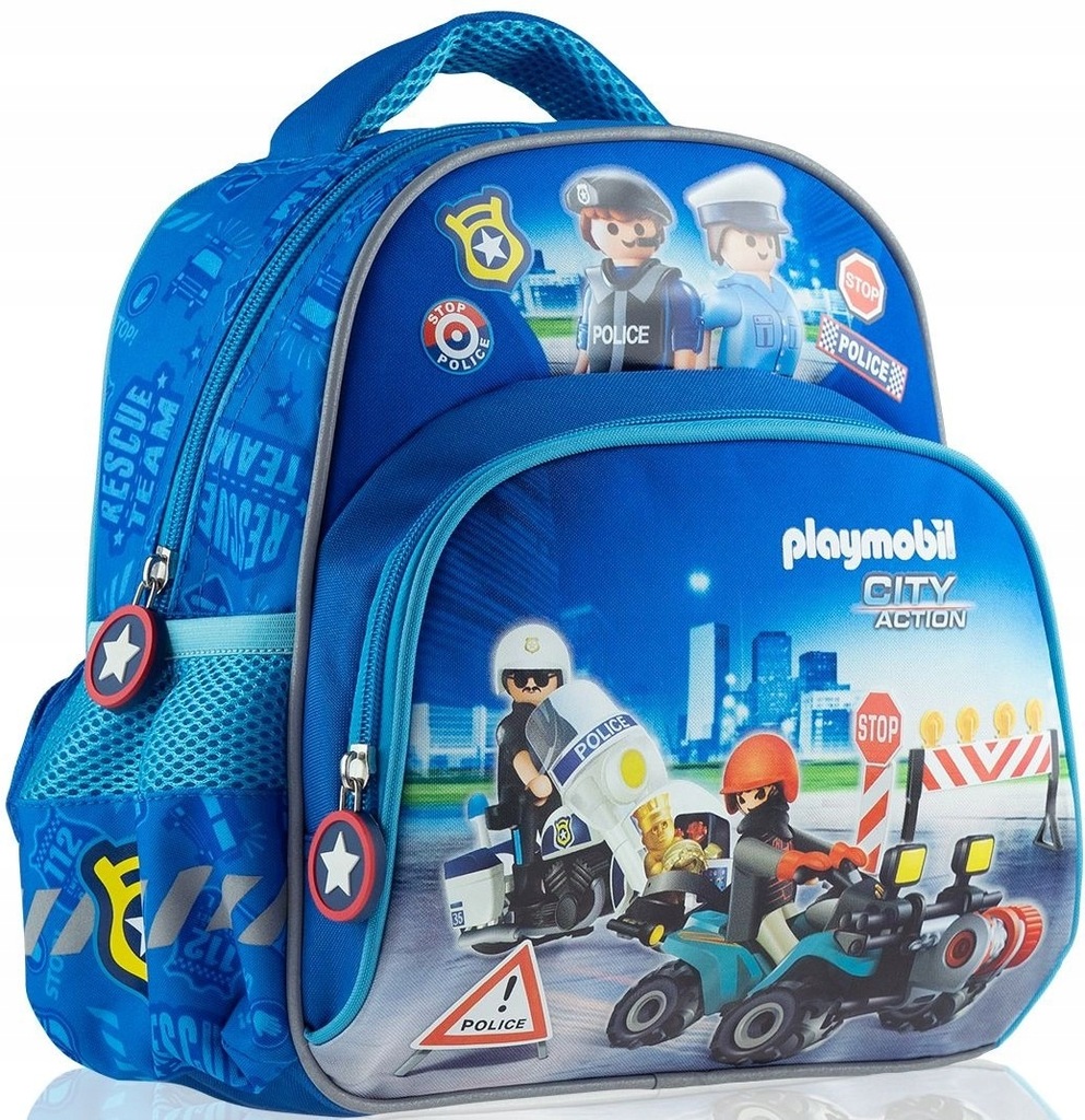 Plecak dla Najmłodszych PL-10 Playmobil Policja