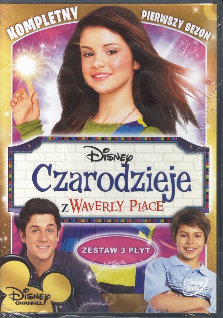 Czarodzieje Z Waverly Place Sezon 1 3dvd 7405179580 Oficjalne Archiwum Allegro