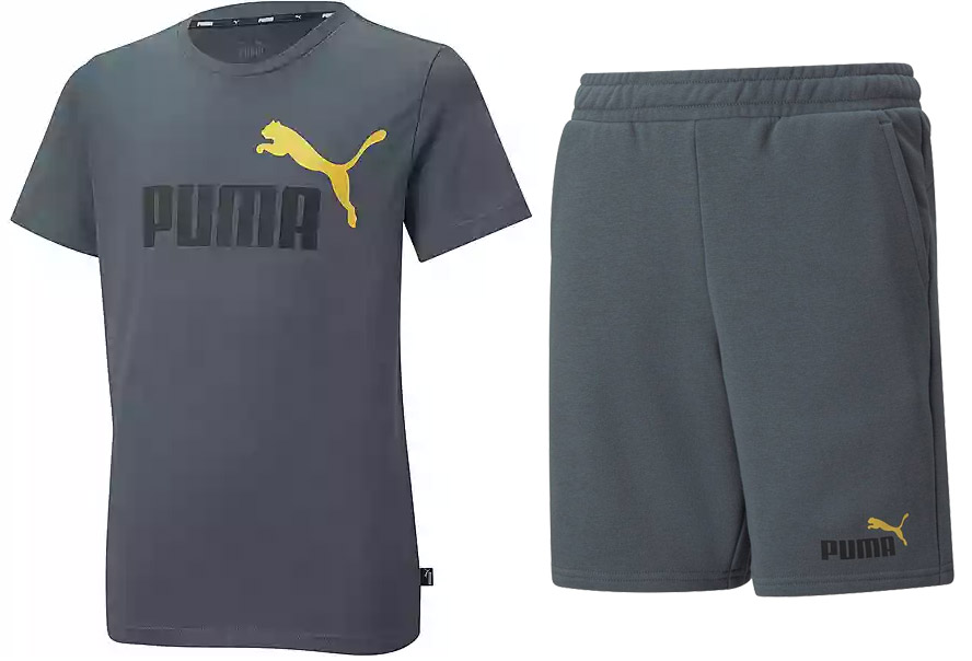 KOSZULKA I SPODENKI PUMA CAT KOMPLET BAWEŁNA R.M