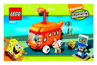 Instrukcja Lego SpongeBob 3830 Bikini Bottom...