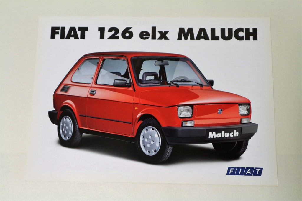 Prospekt FIAT 126 elx MALUCH