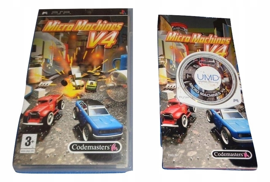 MICRO MACHINES V4 - PS3 - 7595164597 - oficjalne archiwum Allegro