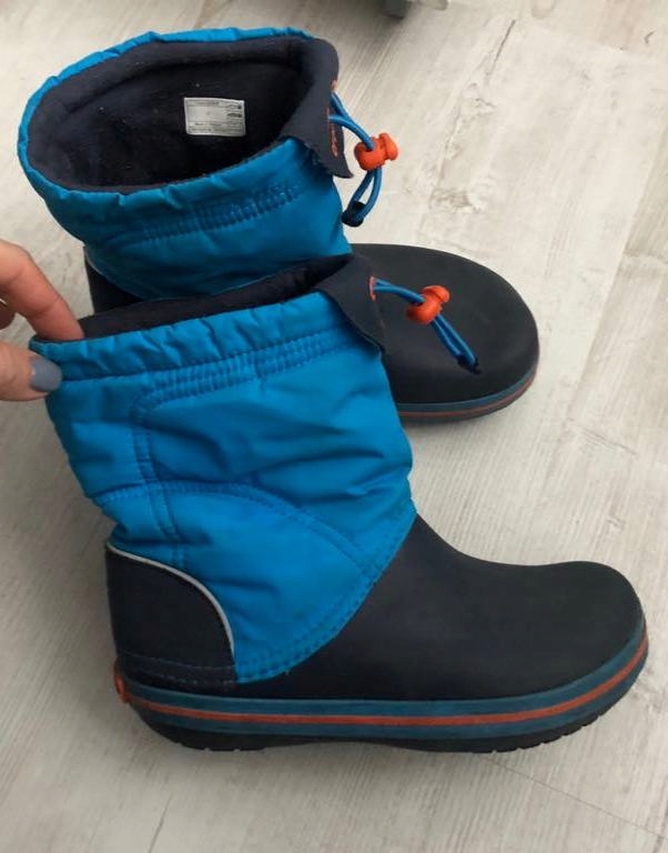 CROCS 203509 kalosze śniegowce r. J1 33/34