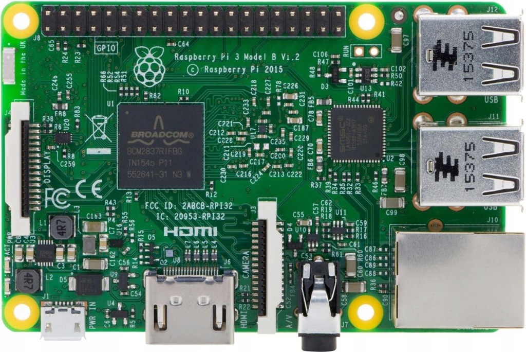 Mikrokomputer Raspberry Pi 3 Model B