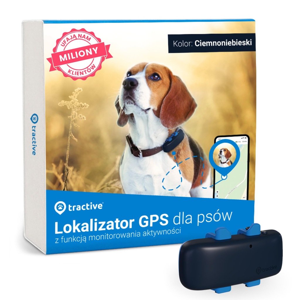 Tractive Gps Lokalizator dla psa Lider rynku