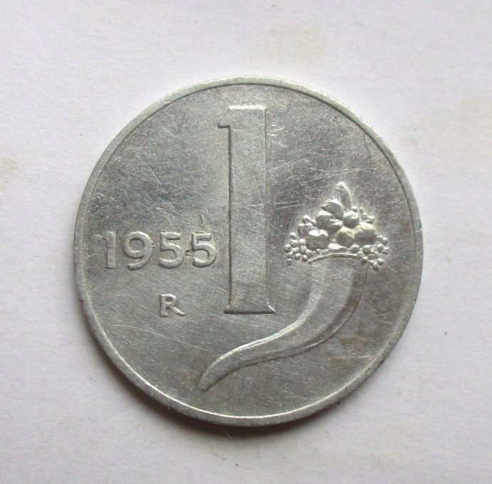 1 Lir 1955 r. Italia
