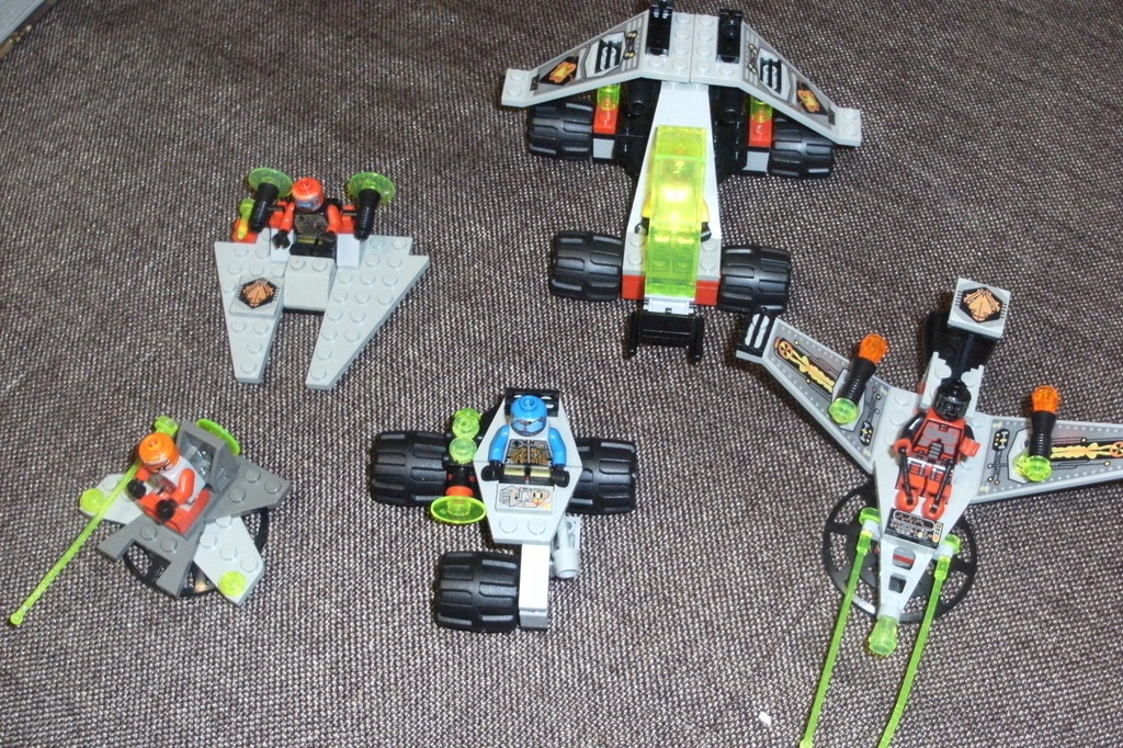 lego space ufo 1997 98 5 zestawow 6836 6818 6829 9184863317 oficjalne archiwum Allegro