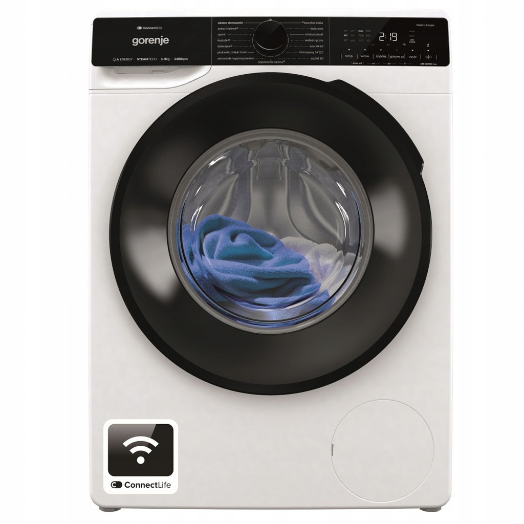 Pralka Gorenje WPNA94A3RWIFI/PL 9kg SteamTech ExtraHygiene