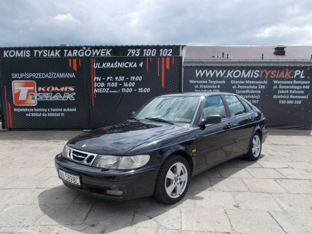 Saab 9-3 2.2 Diesel, 2000 rok KOMIS TYSIAK